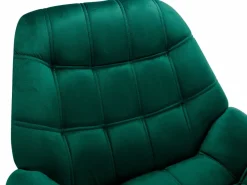 Sillón de terciopelo estilo escandinavo capitoné LUOSTO^Vente-unique