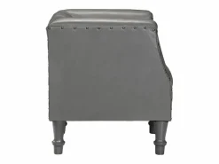 Sillón diseño de cubo cuero de cabra auténtico^Clicnbuy Hot