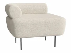 Vente-unique Sillón|Sillón en tela bouclé color DORIGO