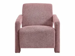Sillón en tela texturizada terracota ISPARTA^Vente-unique Hot
