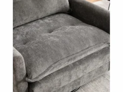 Sillón Escandinavo|Sillón giratorio XXL (92x74x67 cm) - Rotación 360° - Bolsillo lateral - Capacidad 300 kg