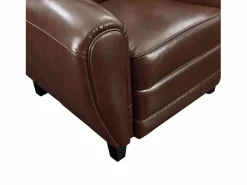 Rendez-Vous Déco Sillón Club|Sillón marrón de cuero recubierto - Club