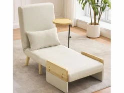 Sillón moderno 62x67x88 cm - Sillón convertible 3 en 1 - Con función de cama - Sillón plegable acolchado -^ModernLuxe