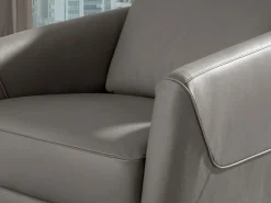 Angel Cerda Sillón De Piel|Sillón piel gris oscuro 5134
