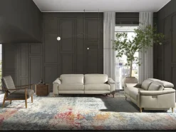 Angel Cerda Sillón De Piel|Sillón piel gris oscuro 5130