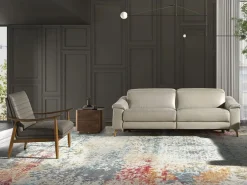 Angel Cerda Sillón De Piel|Sillón piel gris oscuro 5130