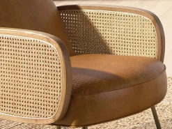 Angel Cerda Sillón De Piel|Sillón piel marrón 5162