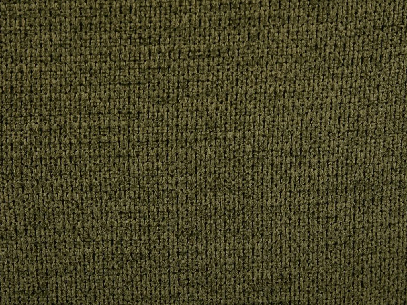 Vente-unique Sillón pivotante de tela jaspeado color SELENDO Verde Hot