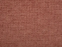 Vente-unique Sillón pivotante de tela jaspeado color SELENDO Terracota New
