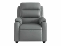 vidaxl Sillón reclinable de cuero sintético Gris Online