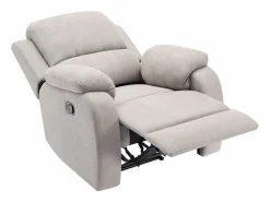 Sillón reclinable de microfibra color BRODY^Vente-unique Discount