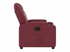 Sillón reclinable de tela tinto^vidaxl Online