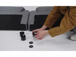 vidaxl Sillón Relax|Sillón reclinable de tela marrón oscuro