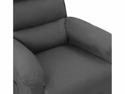 vidaxl Sillón Relax|Sillón reclinable de tela oscuro