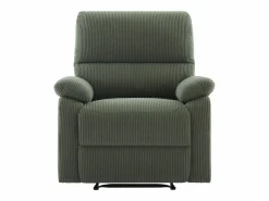 Vente-unique Sillón reclinable eléctrico de terciopelo LUNANO Verde Discount