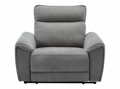 Sillón reclinable eléctrico de tela DJARALO^Vente-unique Outlet