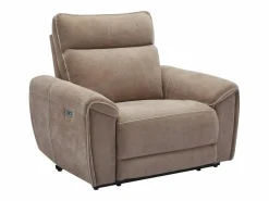Sillón reclinable eléctrico de tela en color DJARALO^Vente-unique Sale