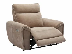Sillón reclinable eléctrico de tela en color DJARALO^Vente-unique Sale