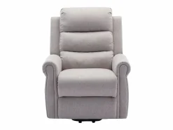 Vente-unique Sillón relax con elevador eléctrico de tela LOVARI Beige Best