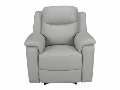 Vente-unique Sillón De Piel|Sillón Relax|Sillón relax de piel de becerro EVASION
