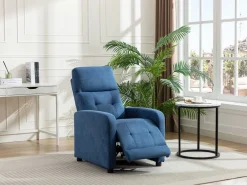 Vente-unique Sillón Relax|Sillón relax de tela acolchada color JARAMILO