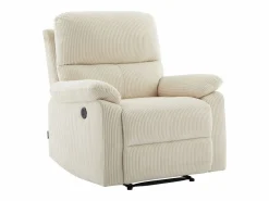 Vente-unique Sillón Relax|Sillón relax eléctrico de terciopelo LUNANO