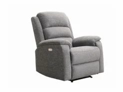 Sillón relax eléctrico de tela NEVERS^Vente-unique Best
