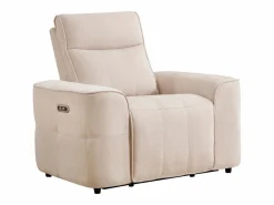 Sillón relax eléctrico en chenilla SCAMOCO^Vente-unique Outlet
