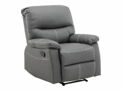 Sillón relax mecánico de piel sintética CANBY^Vente-unique Discount