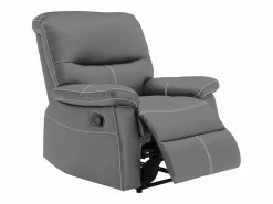 Sillón relax mecánico de piel sintética CANBY^Vente-unique Discount
