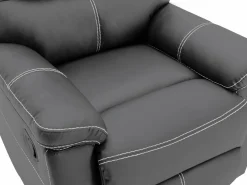 Sillón relax mecánico de piel sintética CANBY^Vente-unique Discount
