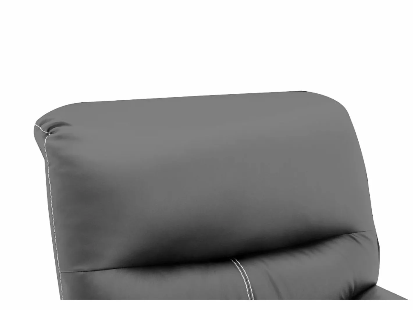 Sillón relax mecánico de piel sintética CANBY^Vente-unique Discount