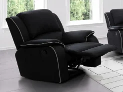 Vente-unique Sillón Relax|Sillón relax microfibra 100% poliéster color HERNANI