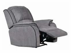 Sillón relax microfibra 100% poliéster color HERNANI^Vente-unique Hot
