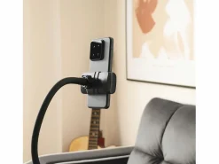 Sillón retráctil de terciopelo - con portavasos + soporte para teléfono móvil -^ModernLuxe Clearance