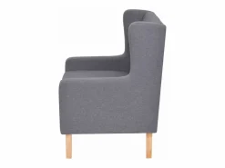 Mobikasa Sillón Club|Sillón silla asiento de salón sofá club de diseño sala de estar tela 1102324