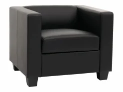 Sillón Sillón lounge Lille, Cuero,^MCW Hot