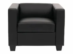 Sillón Sillón lounge Lille, Cuero,^MCW Hot