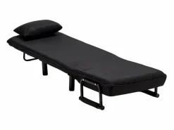 Sillón Sofá cama plegable individual de tela Deborah -^Le roi du relax