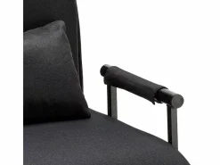 Sillón Sofá cama plegable individual de tela Deborah -^Le roi du relax