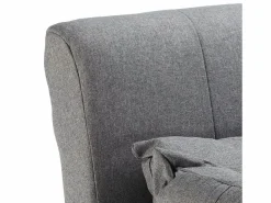 Le roi du relax Sillón Sofá Cama Plegable Reposabrazos de tela Deborah Twin Dos Plazas - Gris Online