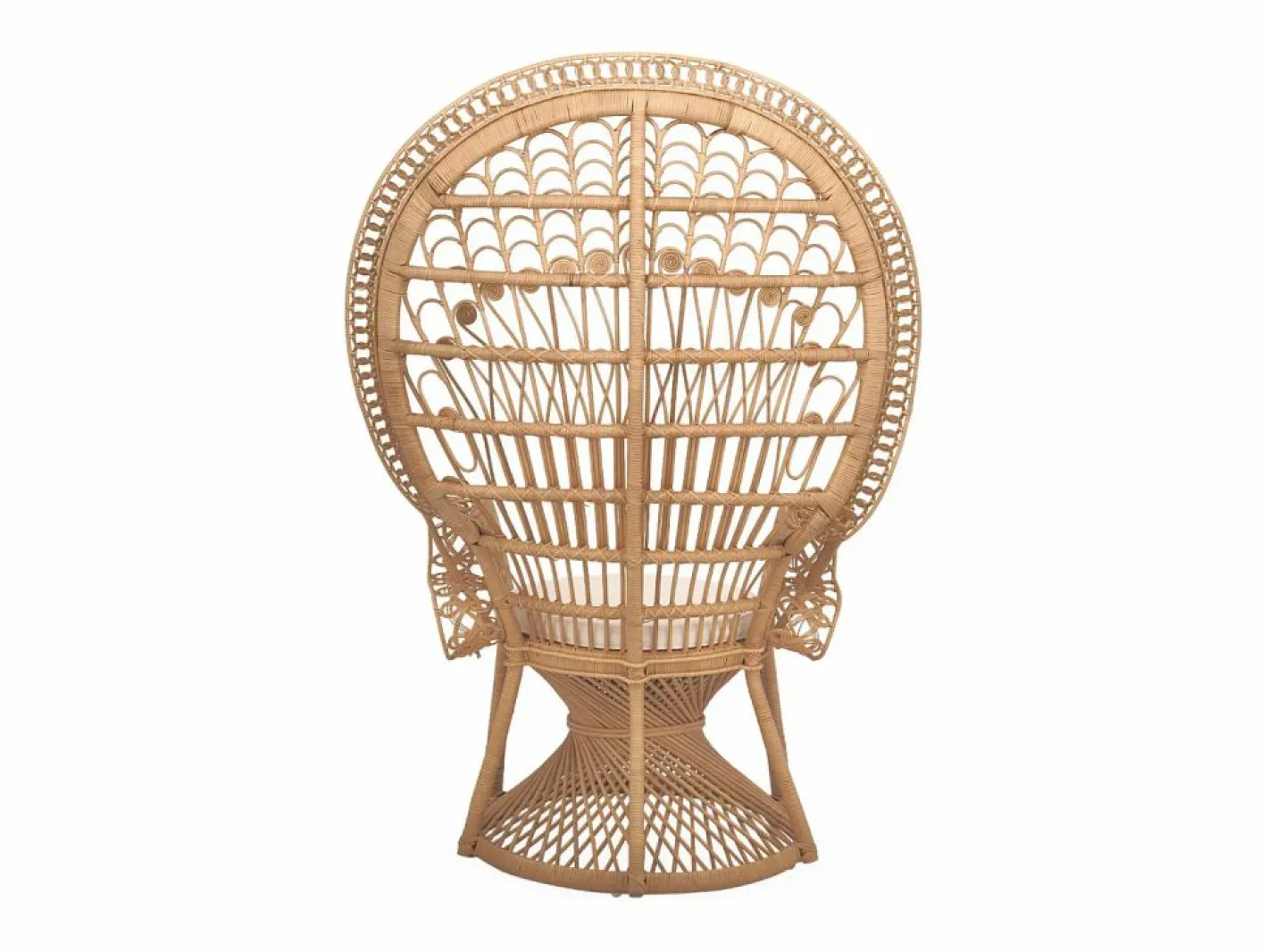 Sillón vintage de ratán natural^Sweeek Hot