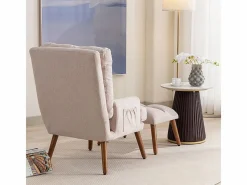 ModernLuxe Sillón Relax|Sillón vonvertible con reposapiés y respaldo regulable -
