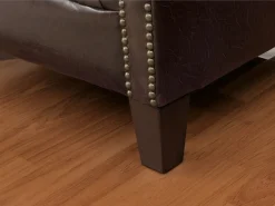 sillon club de piel envejecida ENGUERRAND^Vente-unique Outlet