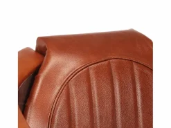 Clicnbuy Sillón De Piel|Sillon de aviador de cuero auténtico marrón