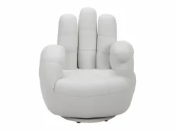 Sillon mano giratorio de piel sintetica en CATCHY^Vente-unique New