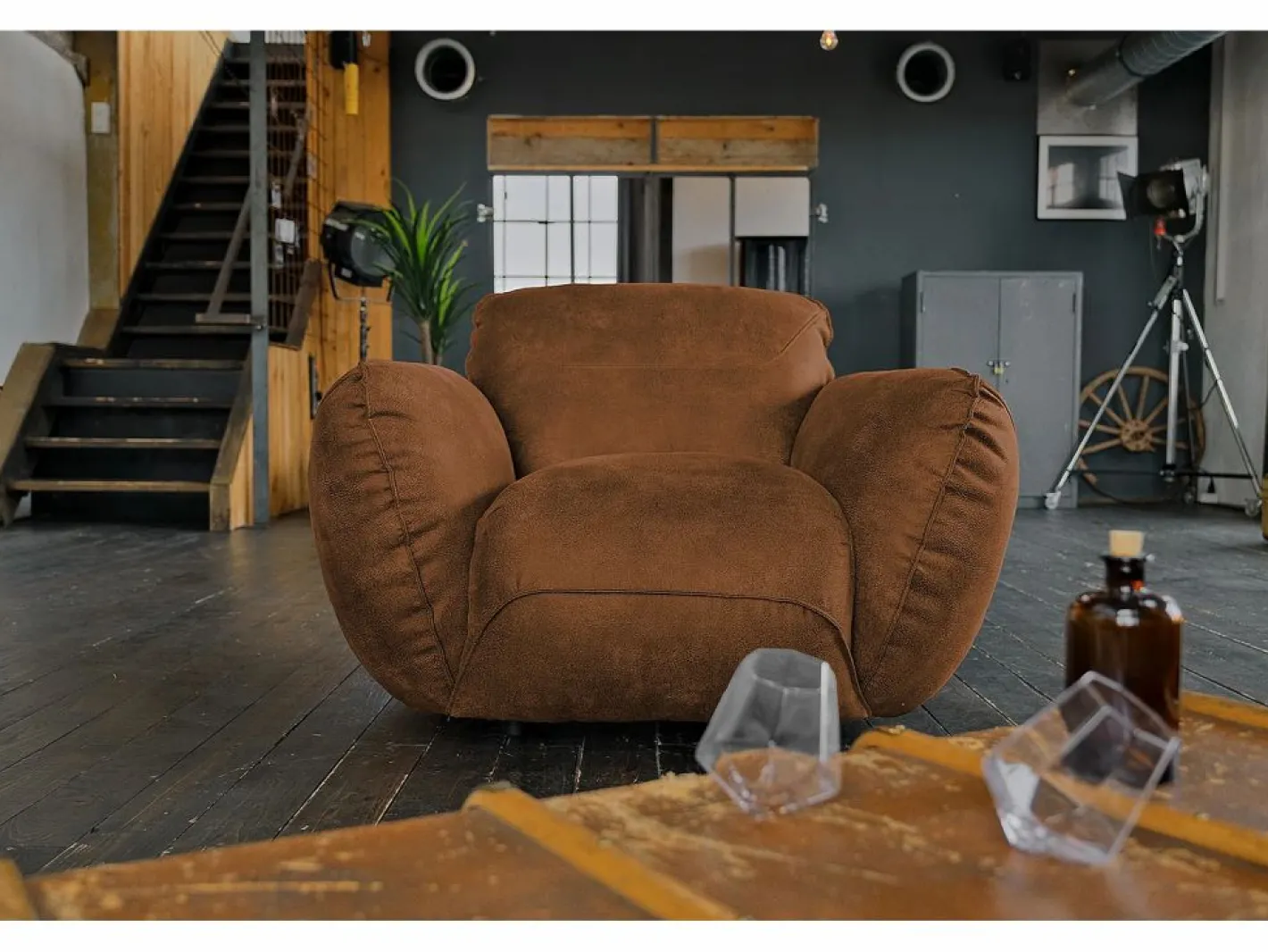 Kawola Sillón De Piel|Sillones individuales - piel - DAVITO