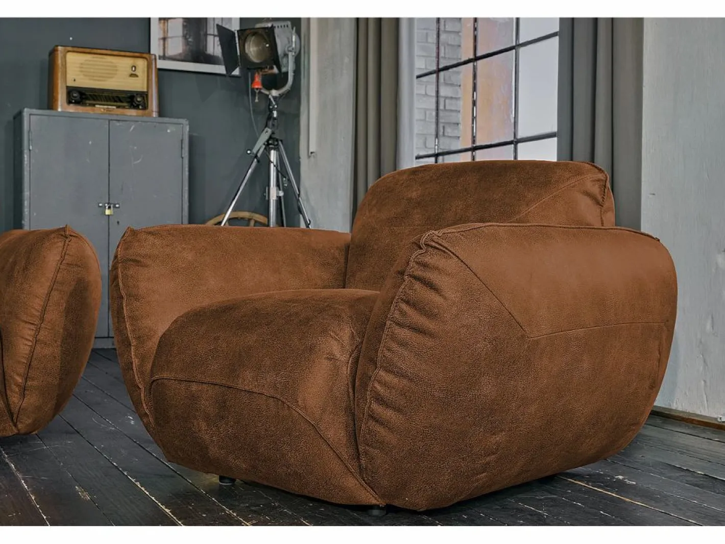 Kawola Sillón De Piel|Sillones individuales - piel - DAVITO