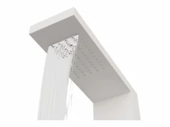 Helloshop26 Alcachofa De Ducha, Cabezal|Sistema de panel de ducha de aluminio y plástico para baño interior 114 cm 02_0003117