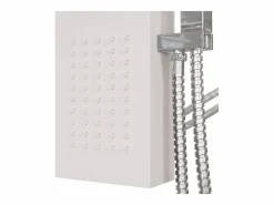 Helloshop26 Alcachofa De Ducha, Cabezal|Sistema de panel de ducha de aluminio y plástico para baño interior 114 cm 02_0003117
